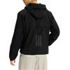 adidas Jackets Men's Black Hooded Non Detachable Thin Other KR2511
