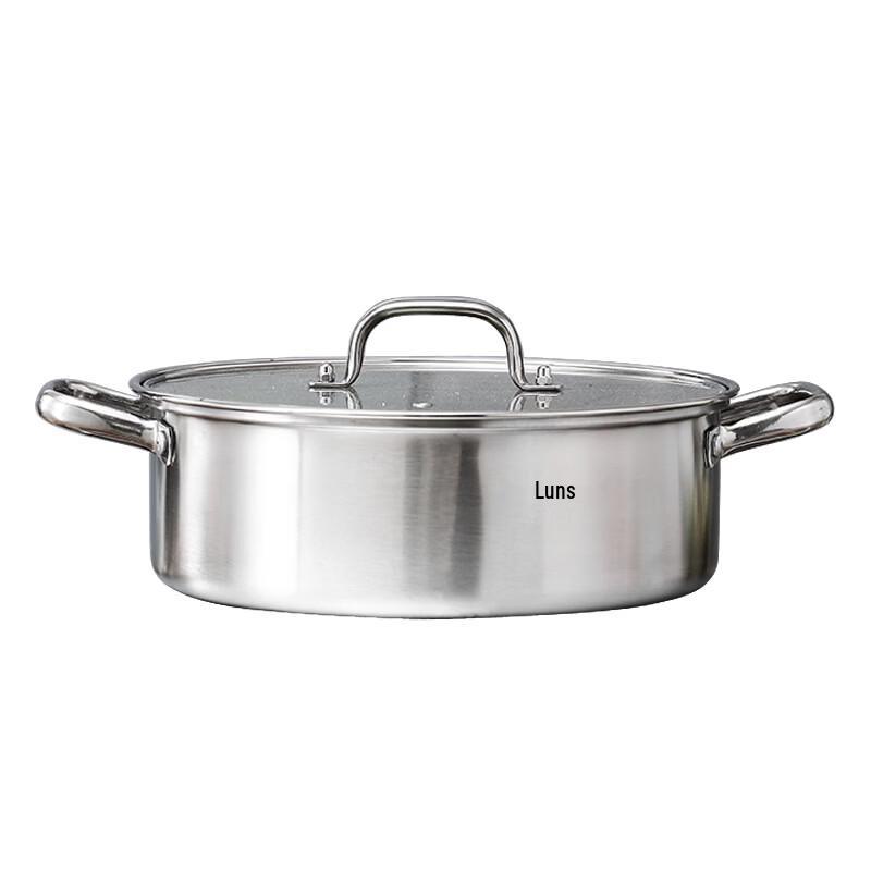 Berens 28cm 304 Stainless Steel Dual-Sided Hotpot