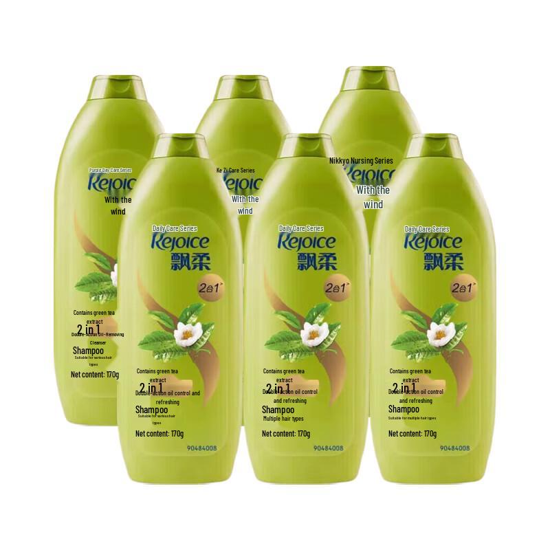 Rejoice Daily Care Oil Control & Refreshing Shampoo - 6 x 170g Pack