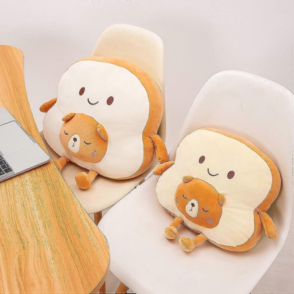 Kawaii Stuffed Animals, Toast Plush Pillows, Throw Pillows, Stuffed Bread Plush Toys