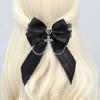 Ribbon Bowknot Hair Clip Side Clip Fashion Barrettes Women Ponytail Holder Female Hair Bows Masquerades Party Headpiece