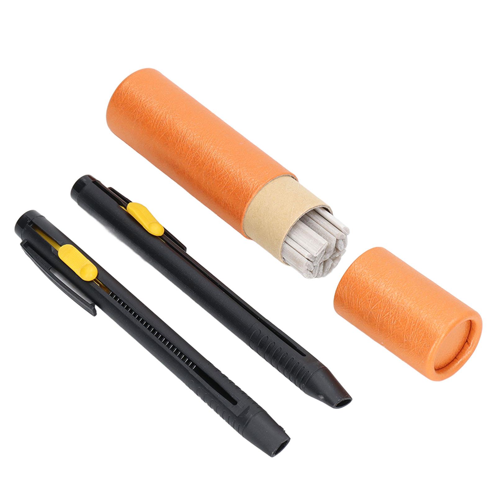 

Fabric Chalk Marker Durable Erasable Natural Fading DIY Making Replaceable Tailors Liner Pen for Quilting