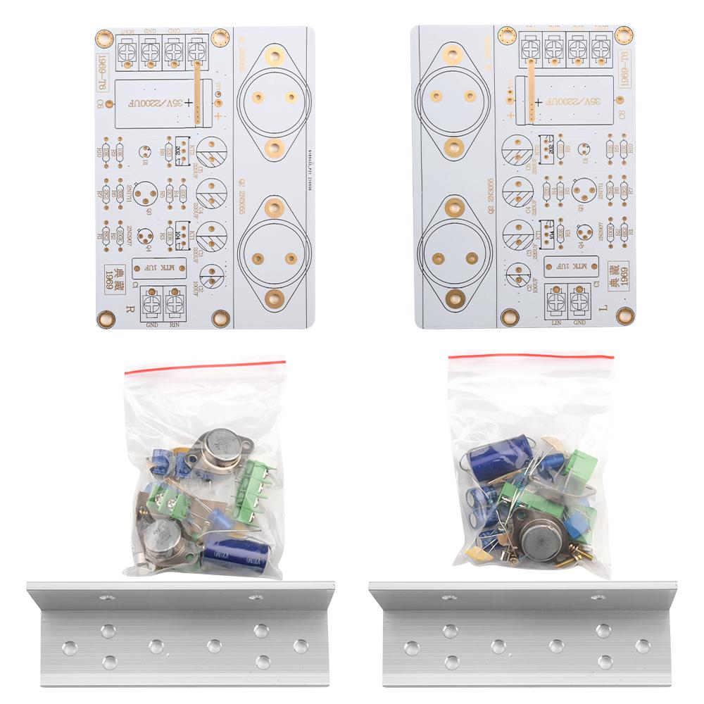Hifi JLH 1969 Amplifier Audio Class A Power Amplifier Board Stereo High Quality For 3-8 inch Full Range Speakers 2pcs