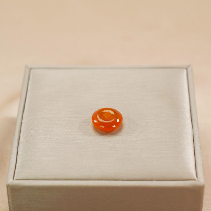 High Quality Natural Hetian Jade Round Beads - DIY Jewelry Accessories, Semi-finished.