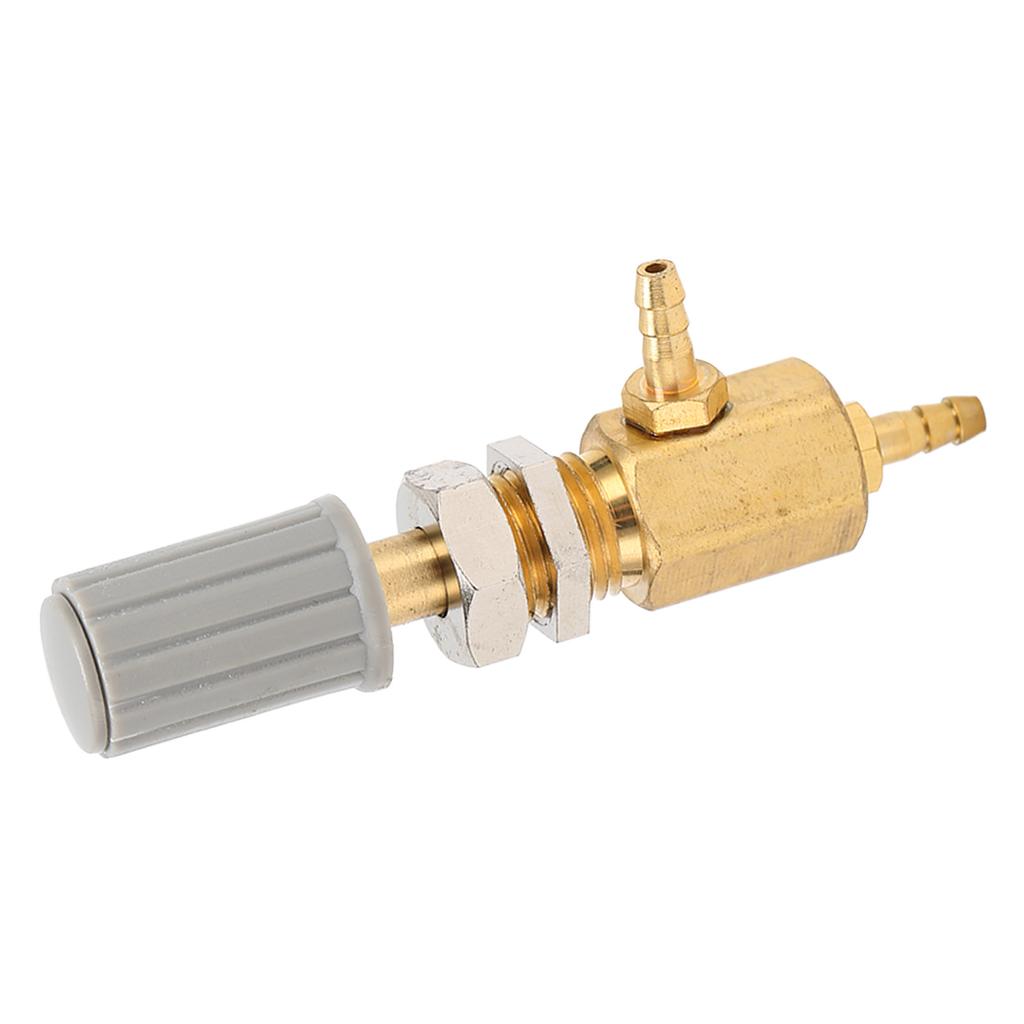 Dental Regulating Control Water Valve Copper T Shape Universal Dental Foot Valve for Dental Chair