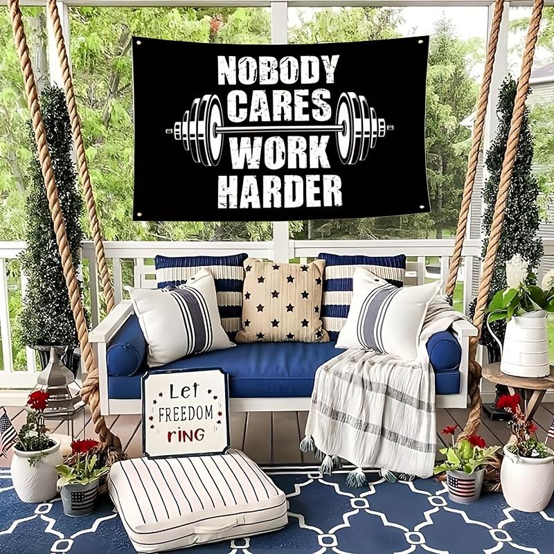My Fitness Path, Inspirational Wall Hanging Tapestry is an ideal choice for gym office decoration and unique home decor