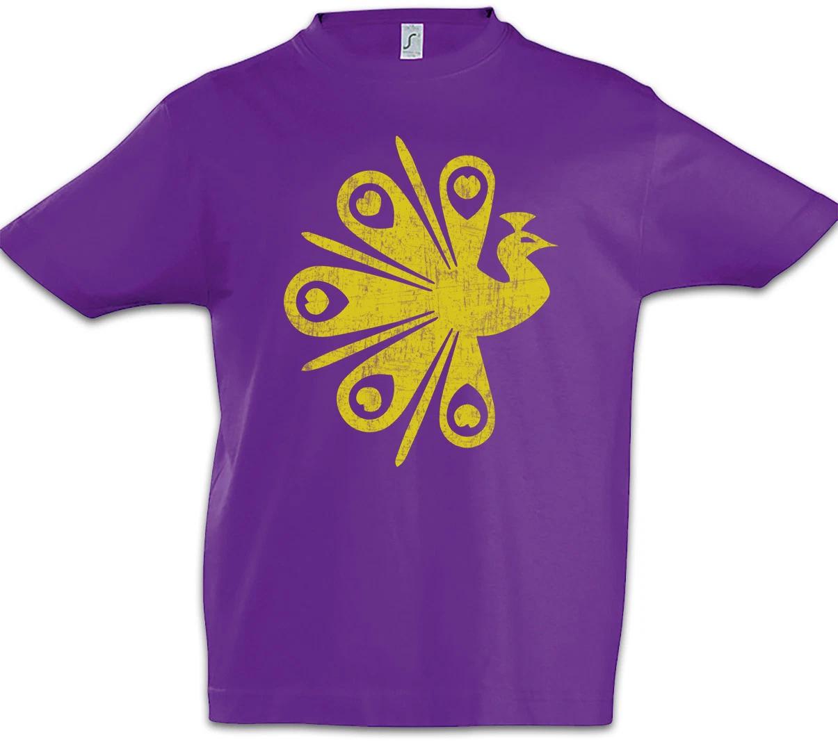 Peacock Territory Kids Boys kids boys T-Shirt Into The Realm Symbol Badlands Sign Logo 130