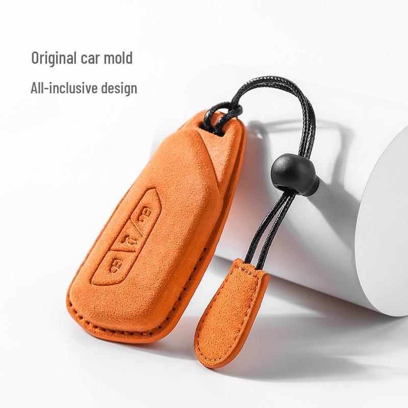 Suede Key Cover for Volkswagen Teramont X, ID4X, Viloran, Lanjing, ID3, ID6X, Golf
