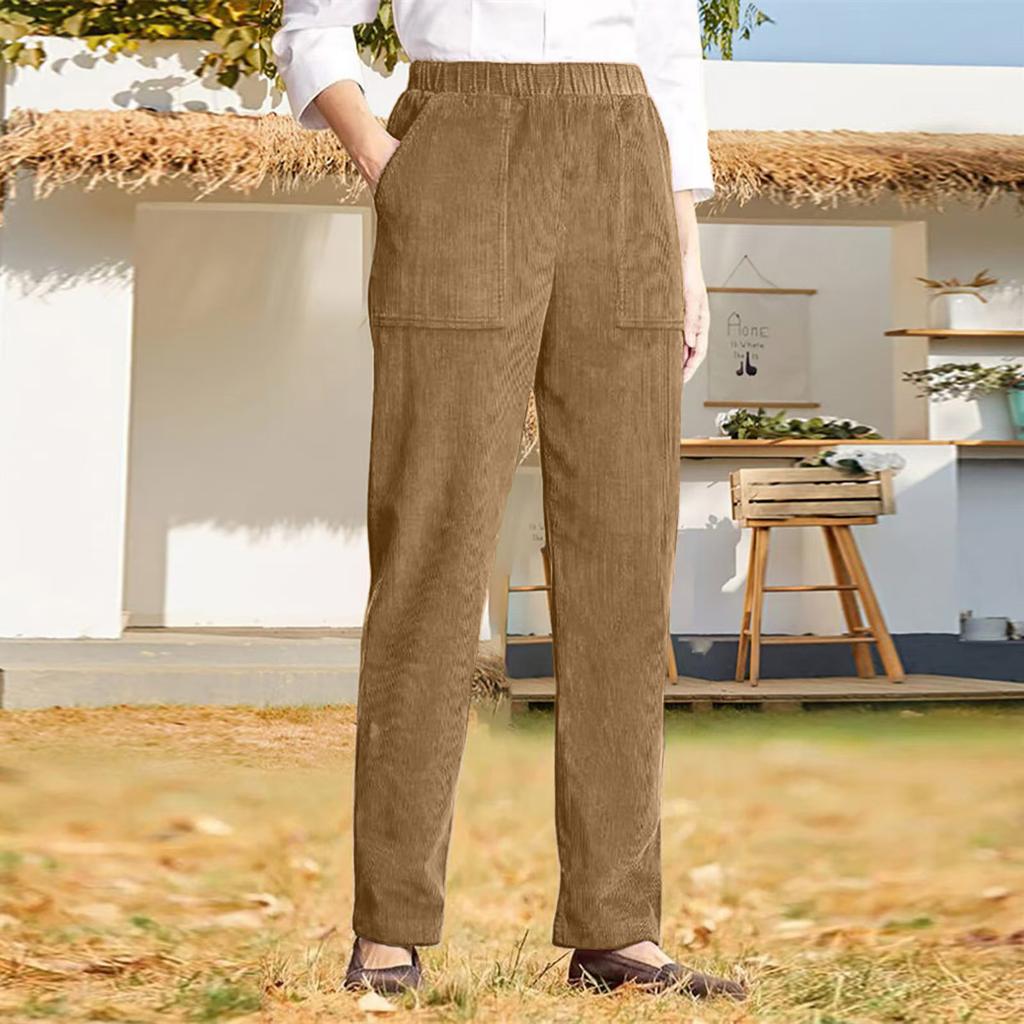 Women's Straight Leg Casual Pants In Multiple Colors