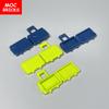 10pcs/lot MOC Blocks Utensil Suitcase featuring Long Handle 37178 Traveling Case Construction Bricks Accessories Children's Playthings Gifts