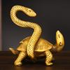 Pure Xuanwu Ornament Beast Wealth-Attracting Treasure Decoration Copper Turtle Snake Four Directions Mythical Be