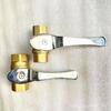Copper Ball Valve Gas Stove Valve Handle Stainless Steel Stove Front Valve  Gas Fire Stove