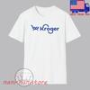 Kroger Store Men#039;s White Size S5XL Unisex T-Shirt