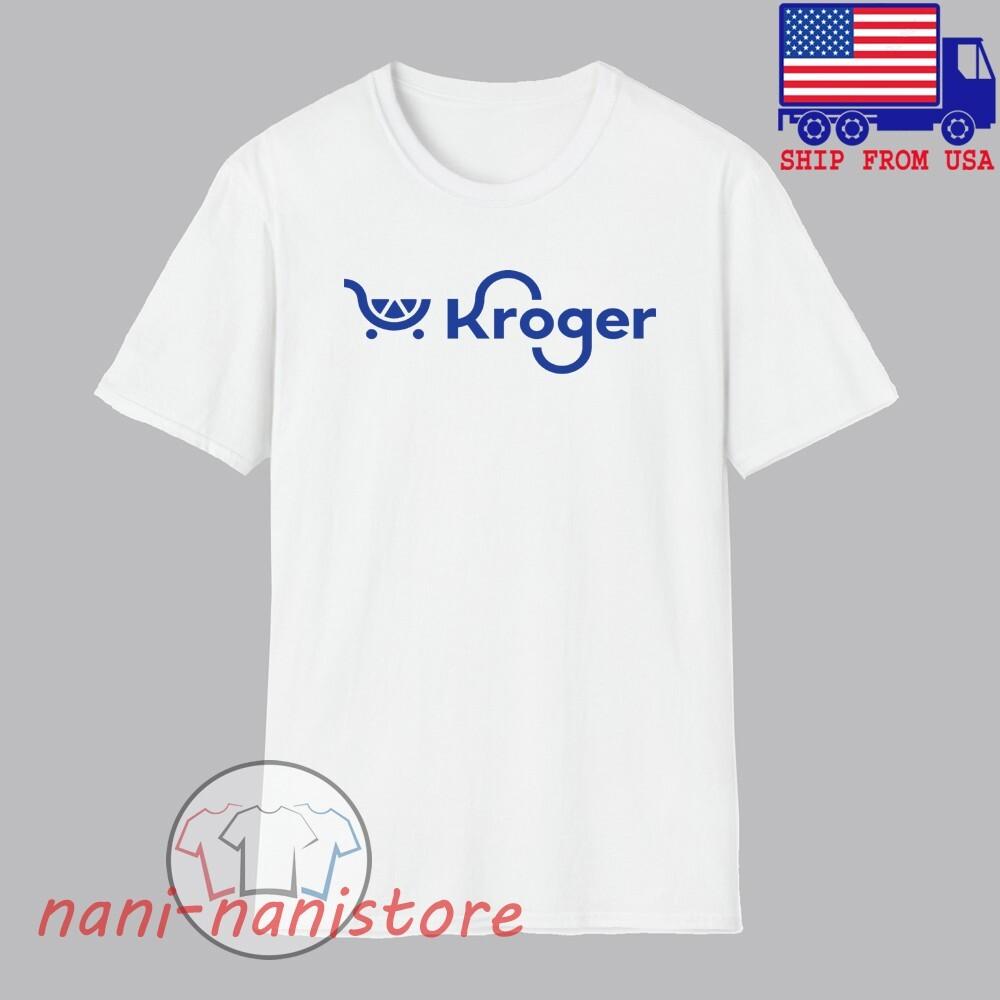 Kroger Store Men#039;s White Size S5XL Unisex T-Shirt M