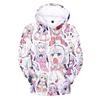 Miss Kobayashi's Dragon Maid Kanna Kamui Cosplay Hoodie Hip Hop Graphic Sweatshirt Poleron Hombre Streetwear Harajuku Clothes