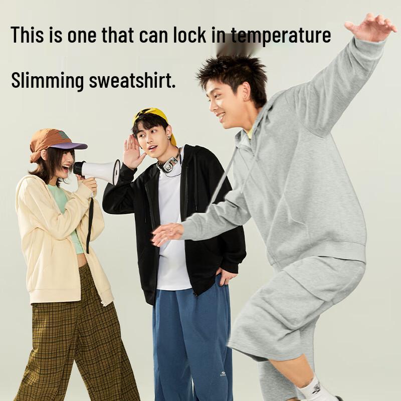 Warrior Men's Retro Full-Zip Hooded Sweatshirt