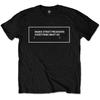Herren Manic Street Preachers Everything Must Go Monochrom T-Shirt Groß Schwarz