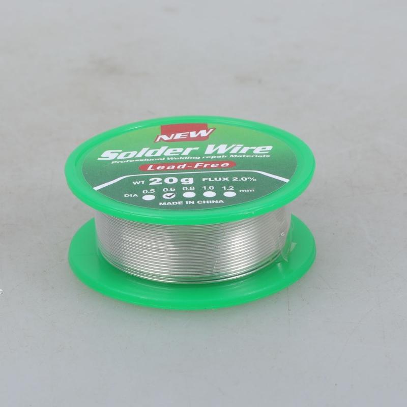 0.6mm/0.8mm/1mm Diameter Conductive Soldering Wire for Electronic Component Welding Model Making Appliance Maintenance
