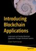 The Introducing Blockchain Applications : Understand and Develop Blockchain Applications Through Distributed Systems Book