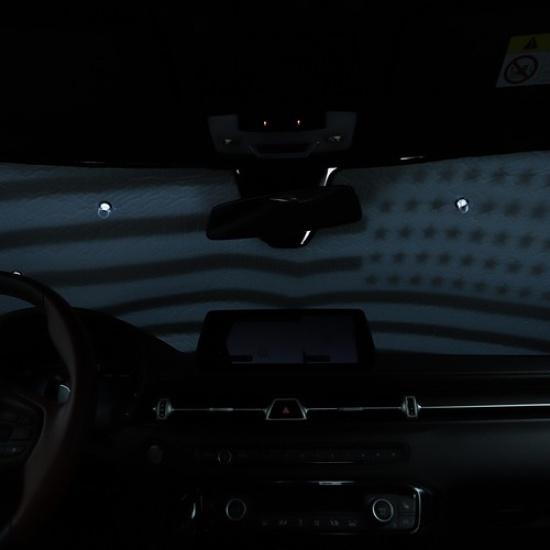 Windshield Sunshade Car Foldable Front Window Sun Shade For Toyota Supra 19-24