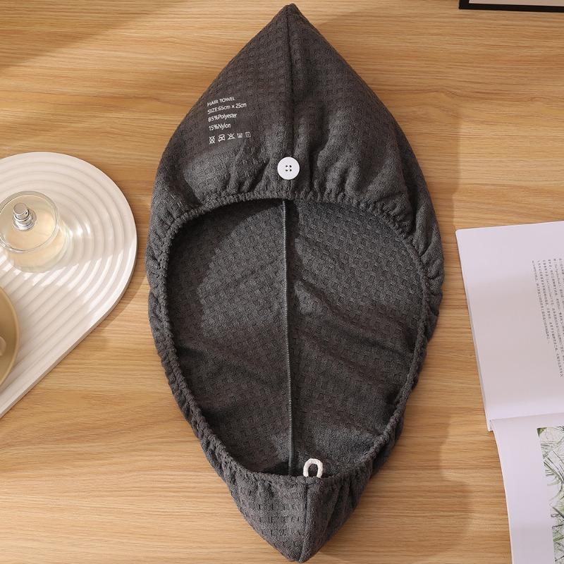 Dry Hair Cap with A High-end Feel, Thickened Super Fast Drying and Absorbing Water Bath Cap, Towel and Headscarf