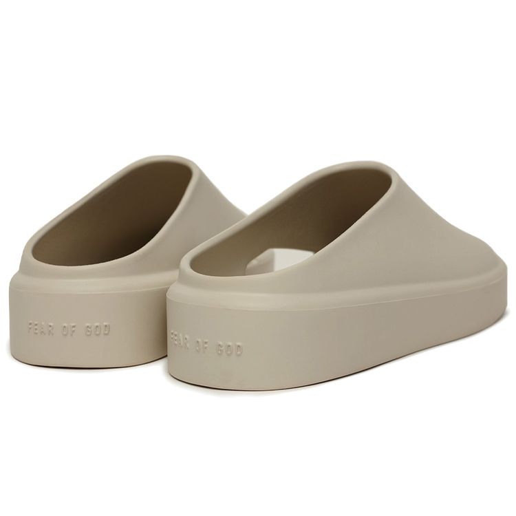 Fear Of God 7Th California Slip-On Closed Toe Flat Sports Slippers Oatmeal Men Slippers FG80-100EVA-OAT