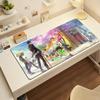 Anime HHaikyuuES Mouse Pad Nonslip Locking Edge DeskMat PC Laptop Accessories Rubber Office Keyboard Large Game XXL Carpet