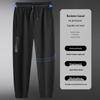Dibenze Men's Plus Size Loose Fit Fleece-Lined Winter Jogger Pants