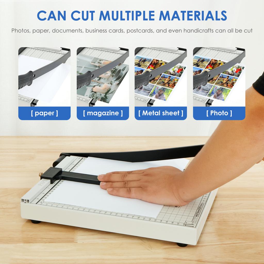 Safe Paper Cutter Slid-proof Paper Trimmer Versatile Paper Cutter Stable Paper Trimmer For Office Craft Or Pictures