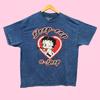 Betty Boop Boop-Oop A-Doop by Fleischer Studios Mineral Wash Tee XL