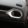 Car Dashboard Air Vent Trim Sticker for Jeep Renegade BU 2015-2025 LHD 2Pcs/set Air Conditioner Outlet Frame Cover Accessories