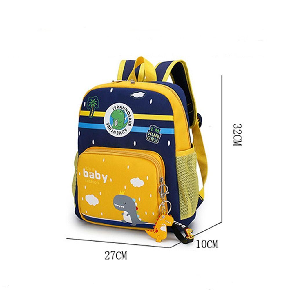 Durable Cute Backpack Cartoon Dinosaur Waterproof Students Bag Kindergarten Large Capacity School Bag for Children