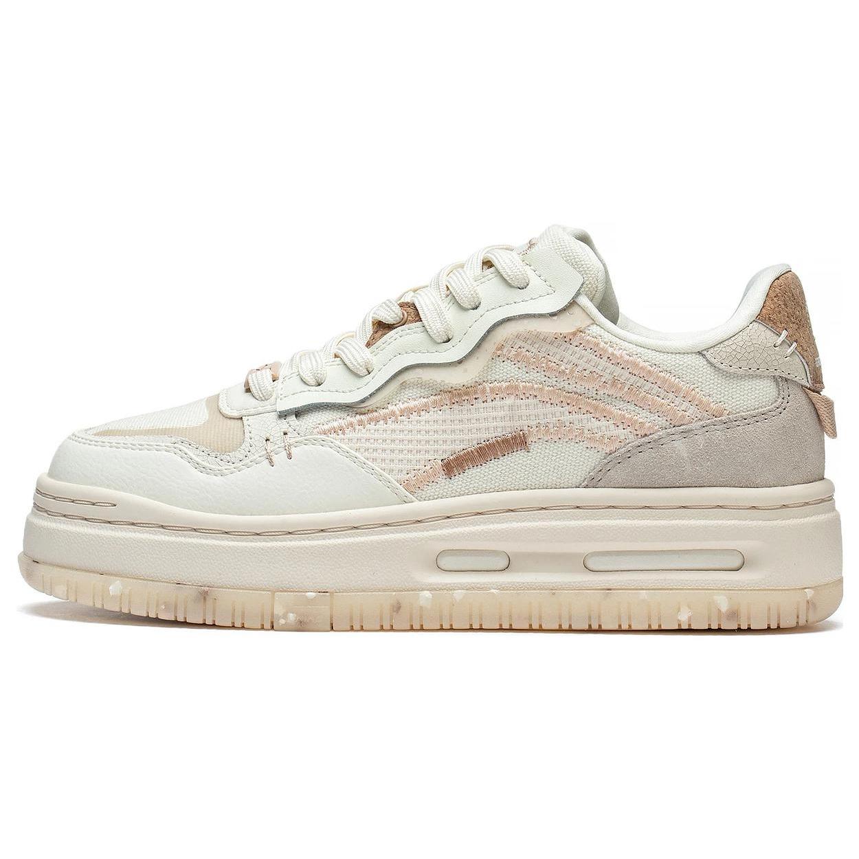 (WMNS) Li-Ning Future C1 Shoes White Beige Women s AGCT038-6 EU 35