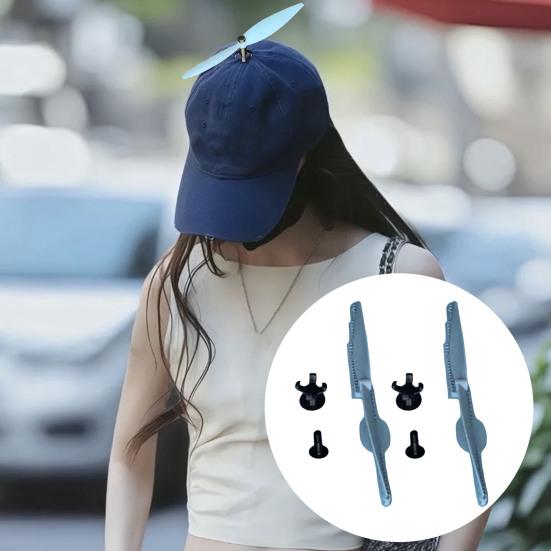 

1/2Pcs Baseball Cap Whirligig Hat Spinner 3D Printed Propeller Accessory Manual Spinning Dragonfly Decoration Relieving Fidget Toy 1pc