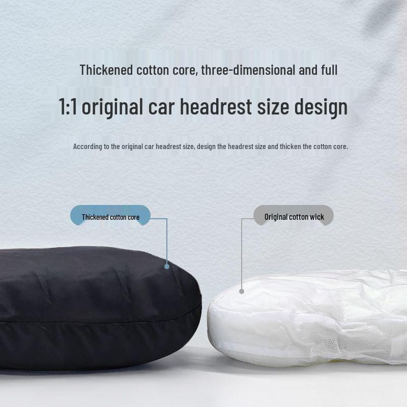 XPeng MONA M03 Original Car Headrest - Matches Neck Support Pillow & Lumbar Cushion