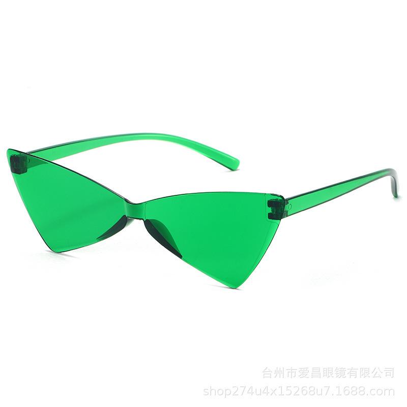 Personality Butterfly Frame Sunglasses Trendy Street-Style Candy-Colored European and American Cross-Border Glasses KJ135