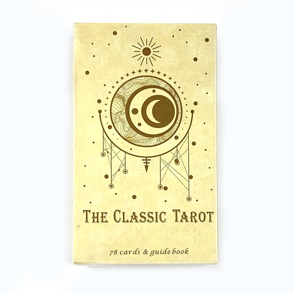 The Classic Tarot Cards Board Game Family Gathering Divination Deck Tarot Playing Card Game Halloween and Christmas Games