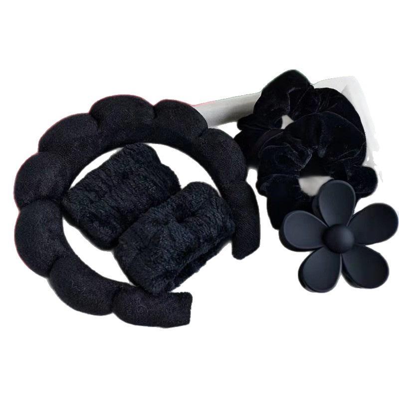 

Повязка на голову и браслет Cross-Border Twist Cloud для умывания лица