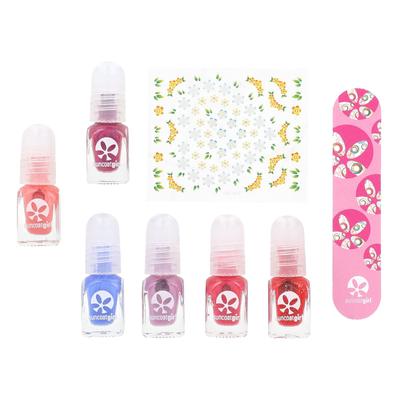 Water-based Nail Polish, Mini Mani Kit, 8-piece Set