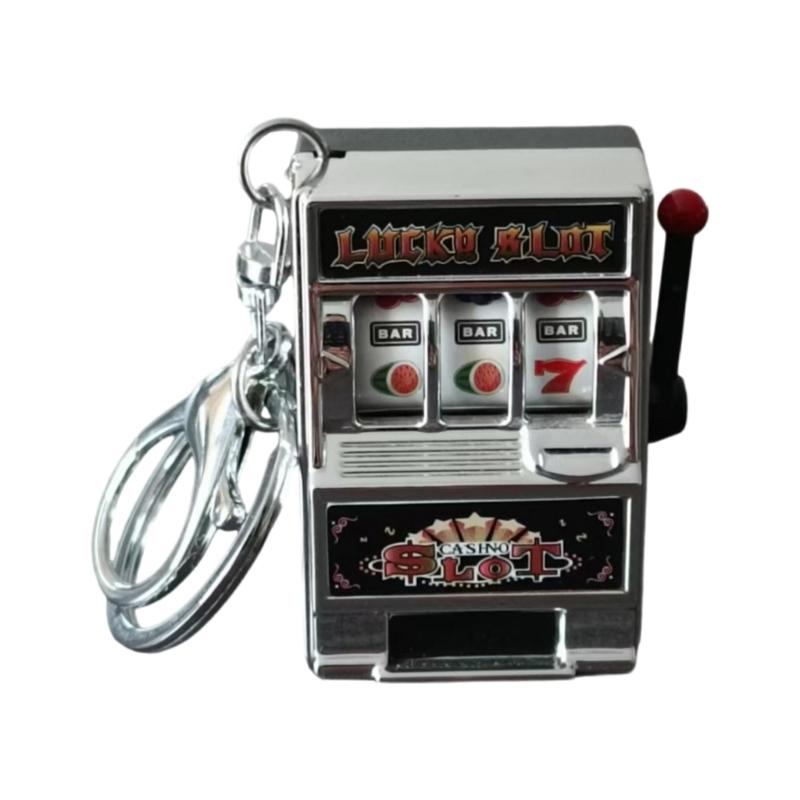 Eye Catching Fruit Machine Key Rings Pendant Accessory Designed For Game Enthusiasts And Those Seeking Quirky Items