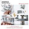 ZONESUN ZS-100B Dual Use Hot Foil Stamping Machine Manual Bronzing Machine For Pvc Card Leather Pencils Paper Stamping Machine