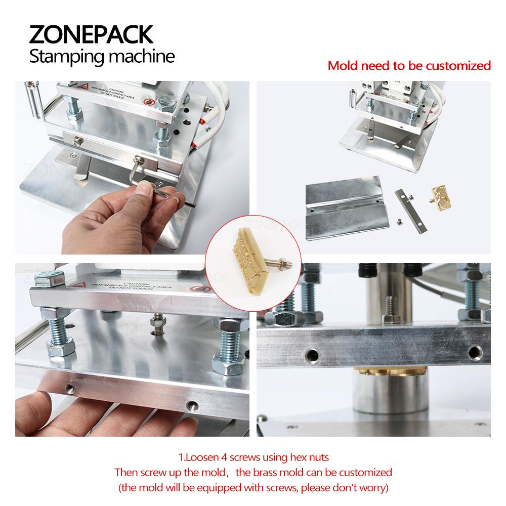 ZONESUN ZS-100B Dual Use Hot Foil Stamping Machine Manual Bronzing Machine For Pvc Card Leather Pencils Paper Stamping Machine