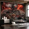 Tapestry Ścienne Chainsaw Man Estetyczna Dekoracja Ścienna Drukowany Materiał Koc Dekoracyjne Tapiserie Do Sypialni Salonu Wystrój Domu
