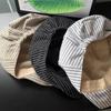 Adjustable Striped Berets Breathable Newsboy Cap New British Cap  for Women Girl