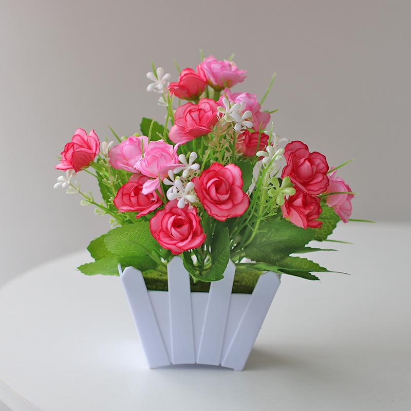 Eucalyptus Bonsai Artificial Green Plant for Home Decoration