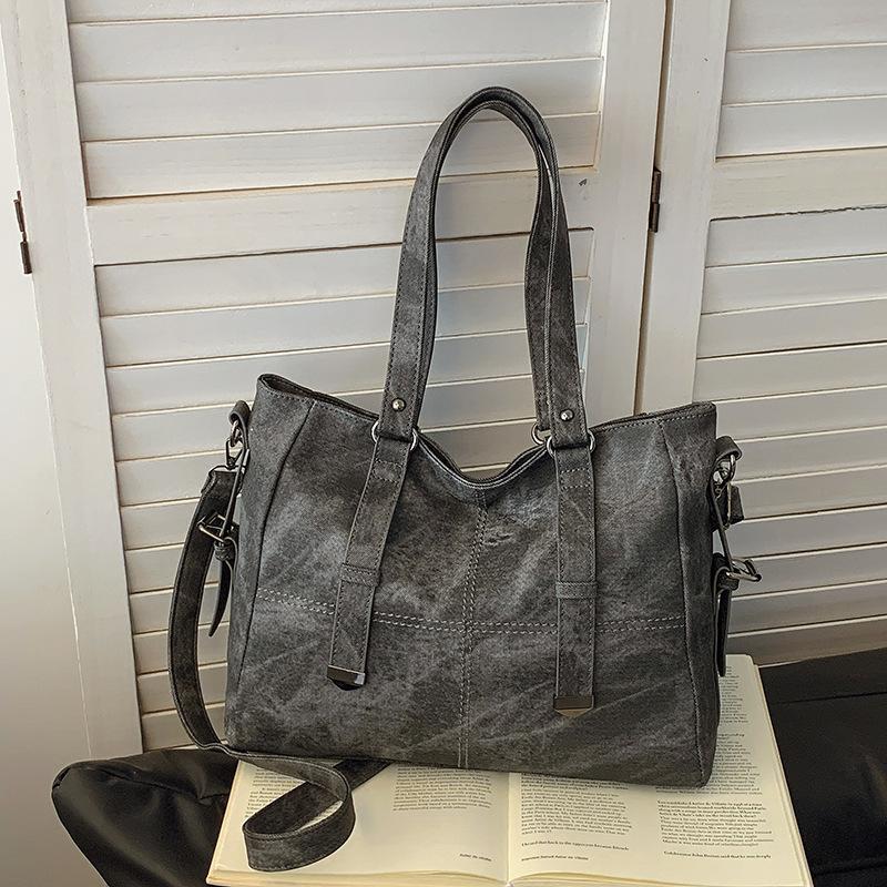 Duża torba dla dojeżdżających, nowa damska torba rekreacyjna, torba listonoszka, torba na ramię, popularna torba typu tote