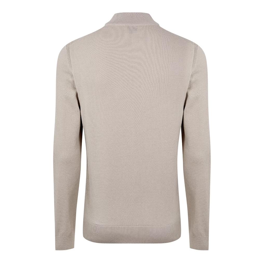BOSS Mens Ebrando-P Knitted Half Zip Jumper