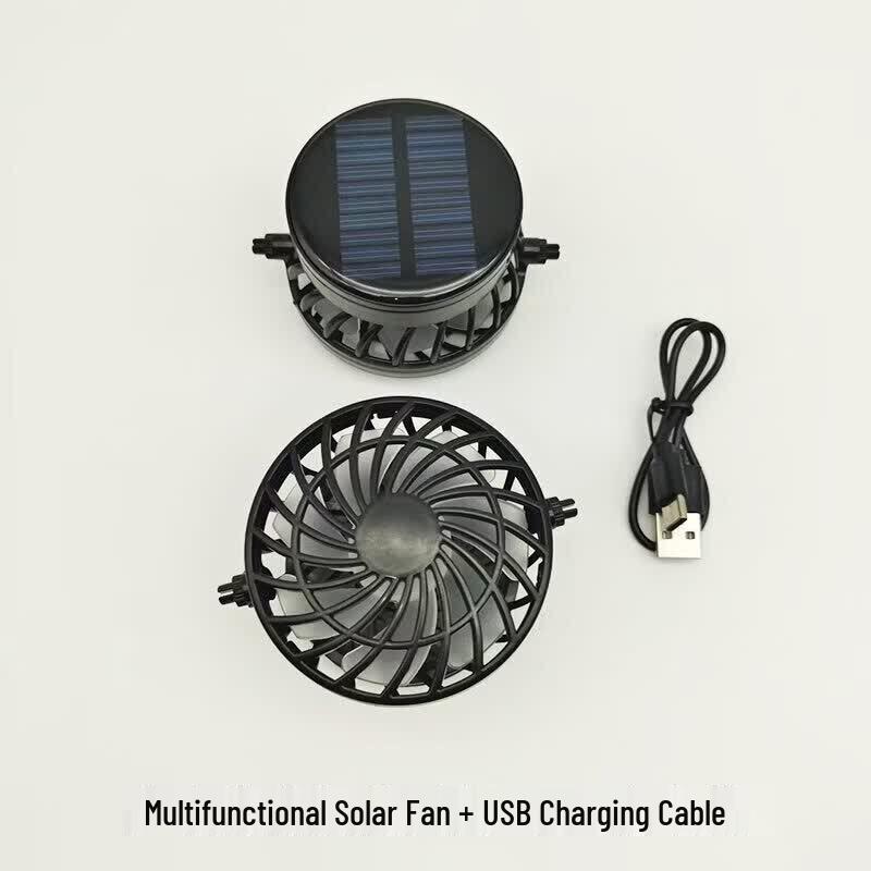 Ronglv Solar Powered Dual Fan Cooling Sun Hat
