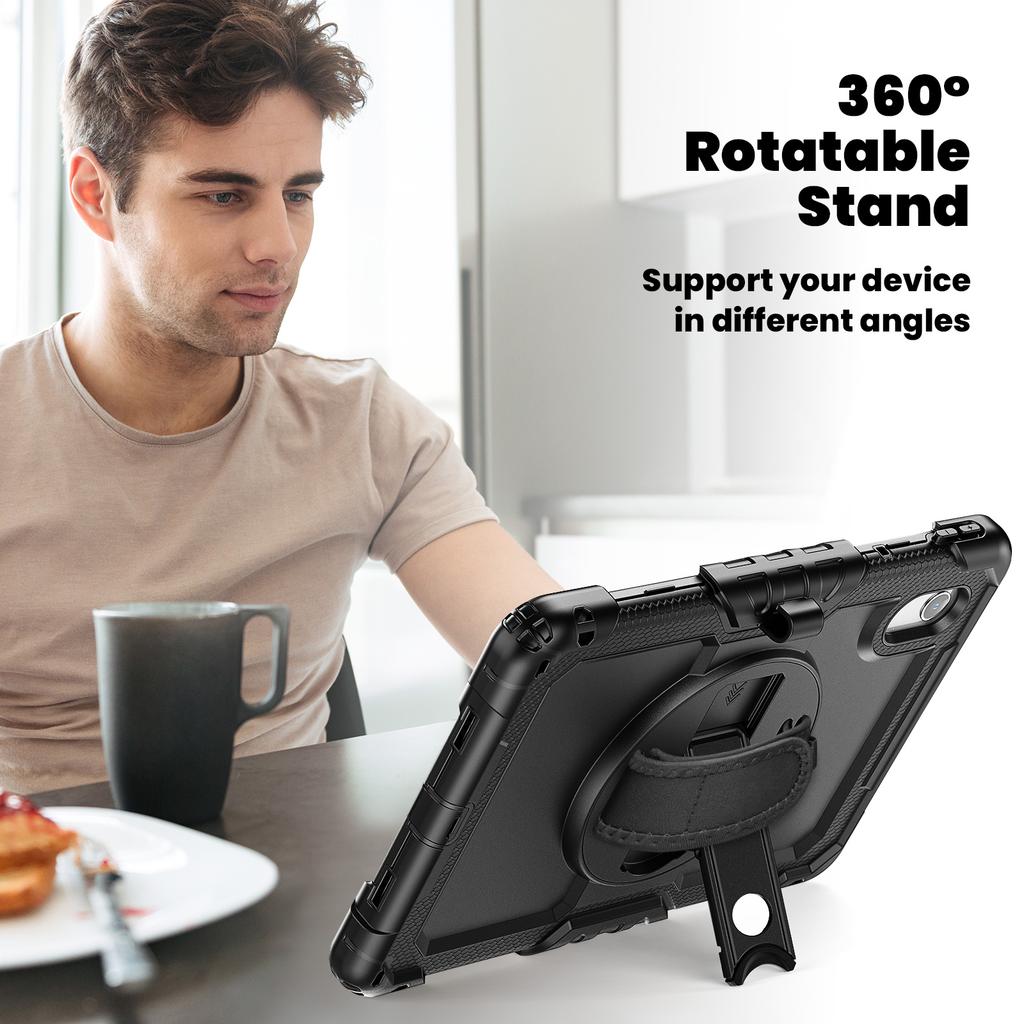 Armor Case For Lenovo Idea Tab 11 inch TB336FU Xiaoxin Pad M11 Stand Cover With Shoulder Strap Shockproof Case