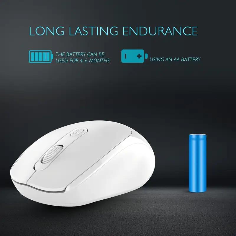 Bluetooth-compatible Wireless Mouse Ergonomic Computer Mouse PC Optical Mause with USB Receiver 2.4Ghz Wireless Mice For Laptop